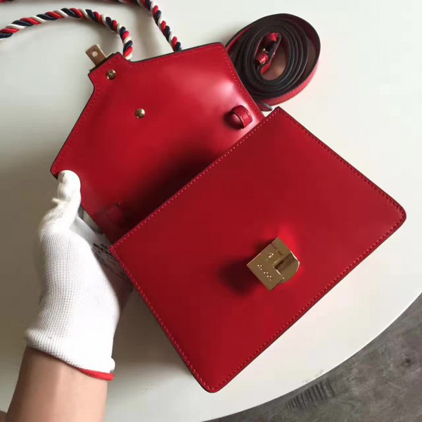 Gvc*1 sylvie leather bag z2350 20cm x 7.5cm x 15cm