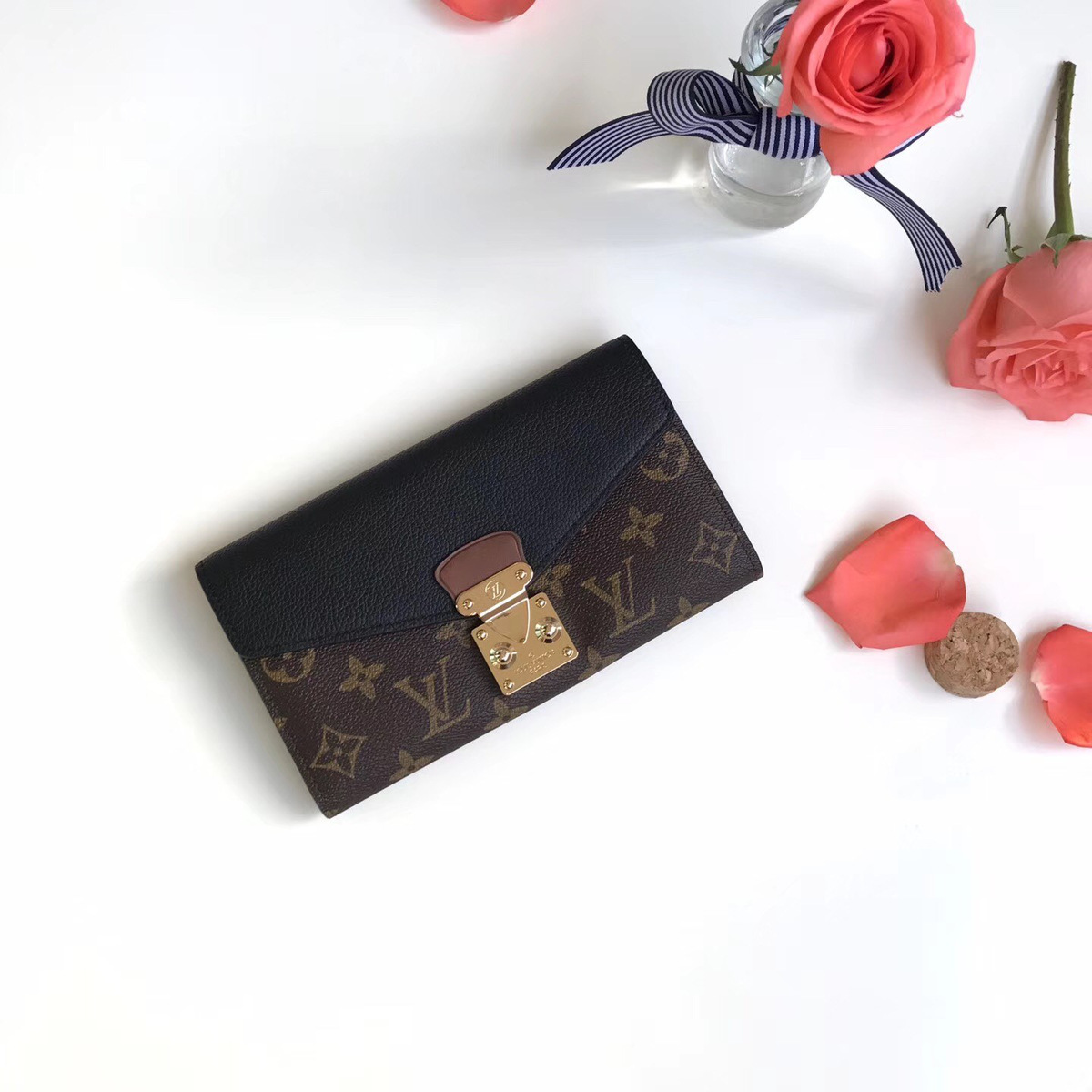 cohotbag l0vis Vvtt0n pallas wallet noir m58415