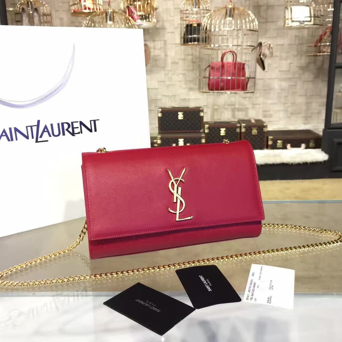 Y51 monogram kate smooth leather cohotbag 4751