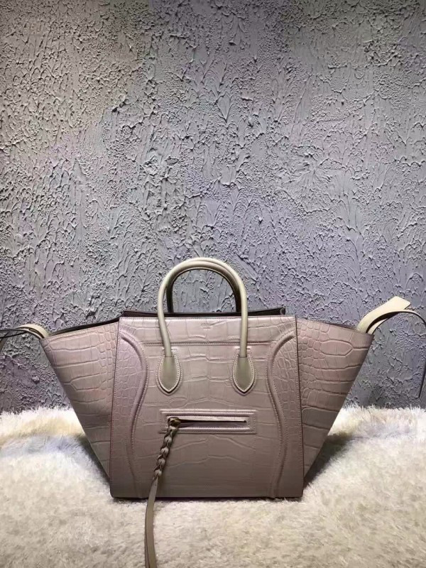 Ce1i*e leather luggagee phantom z1103 30cm x 28cm x 24cm