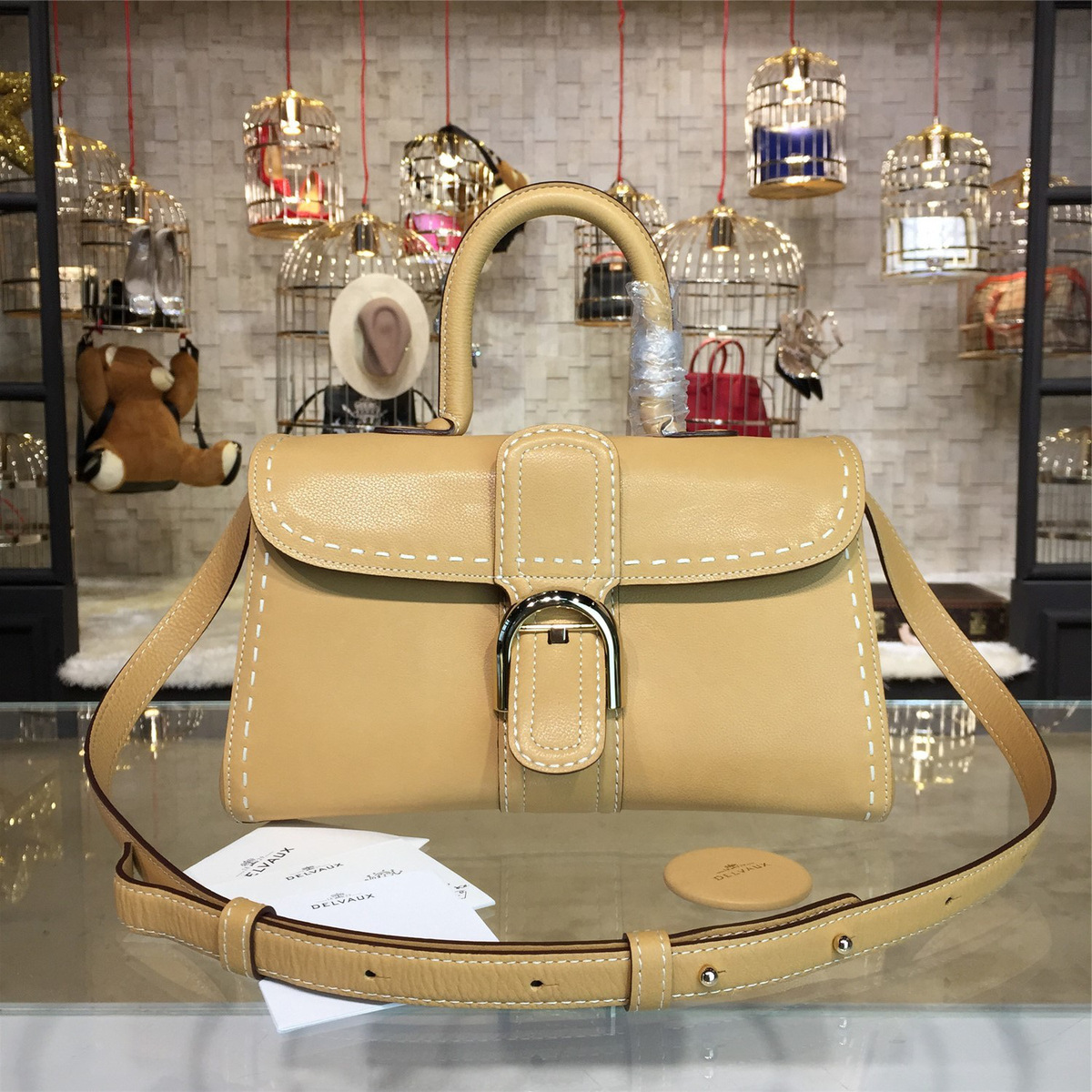 Delvaux handbag 1522 28cm x 10.5cm x 17cm