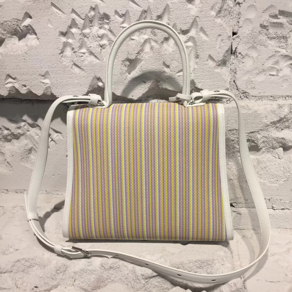 Delvaux woven mm brillant satchel 28cmx14cmx22cm