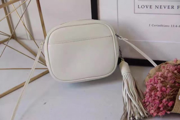 Y51 monogram blogger white 14cm x 12cm x 5cm