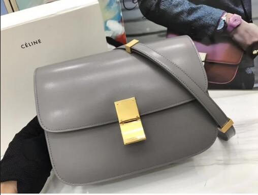 Ce1i*e leather classic box z1153 23.5cm x 6.5cmx 18.5cm