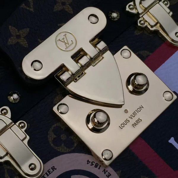 l0vis Vvtt0n petite cohotbag  malle box sticker