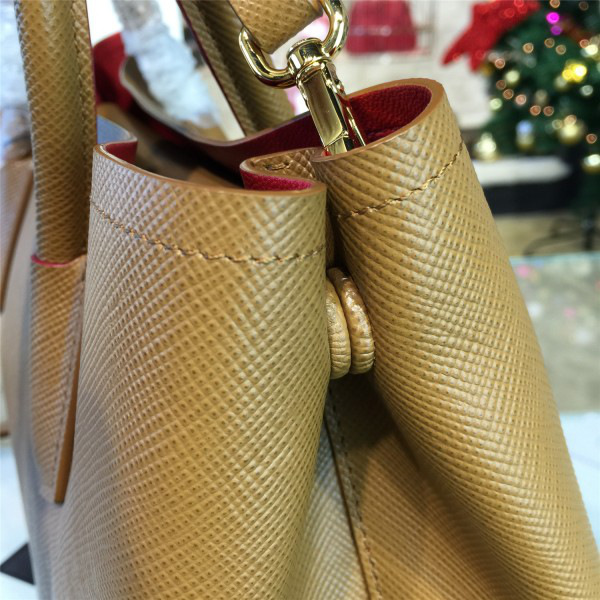 Pra*a double bag 4143  32.5cm x 13.5cm x 24.5cm