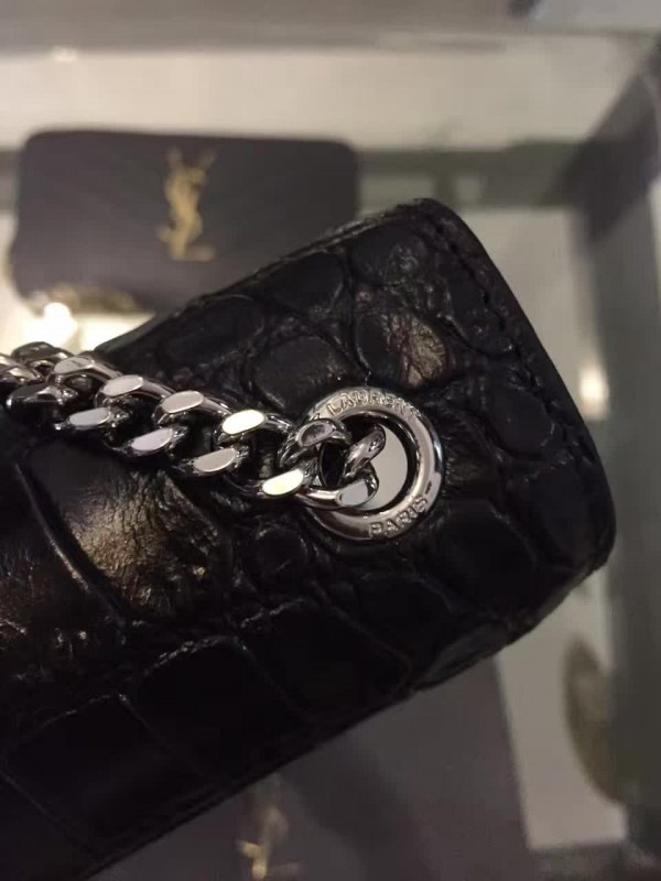 Y51 monogram kate in embossed crocodile shiny leather 5063 28.5cm x 20cm x 6.5cm