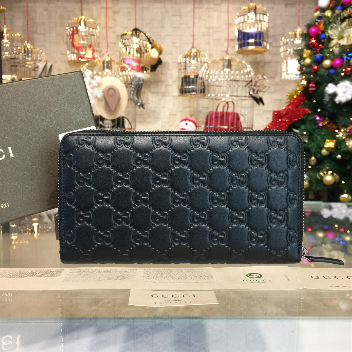Gvc*1 gg leather wallet cohotbag