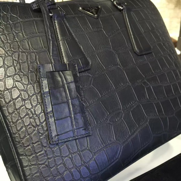 Pra*a leather briefcase 4233 36cm x 28 cm x 8cm