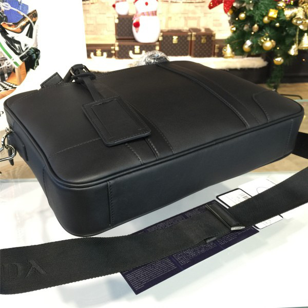 Pra*a leather briefcase 4216 38cm x 7cm x 29cm