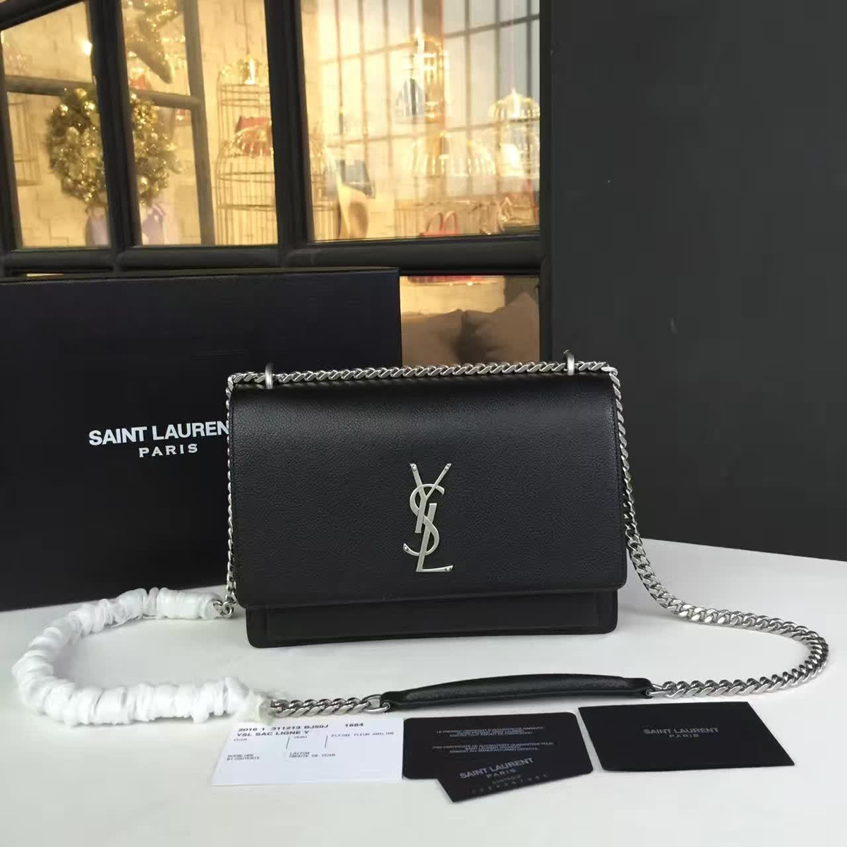 Y51 sunset monogram medium grained leather 4730 22cm x 9cm x 15.5cm