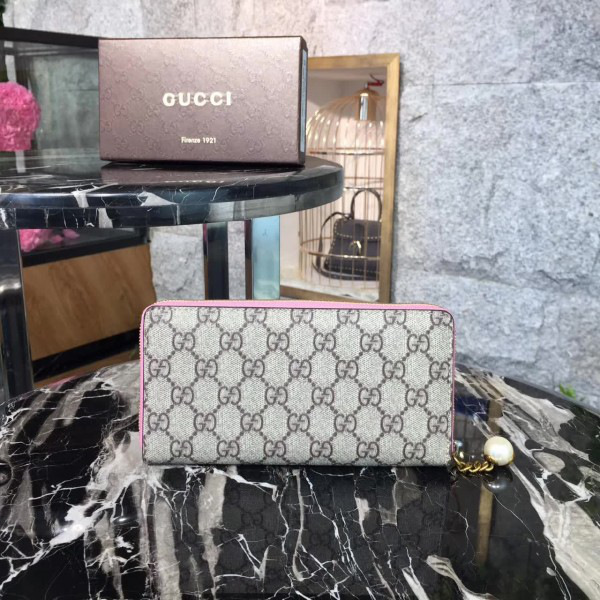 Gvc*1 gg leather wallet 2124 19cmx2cmx10cm