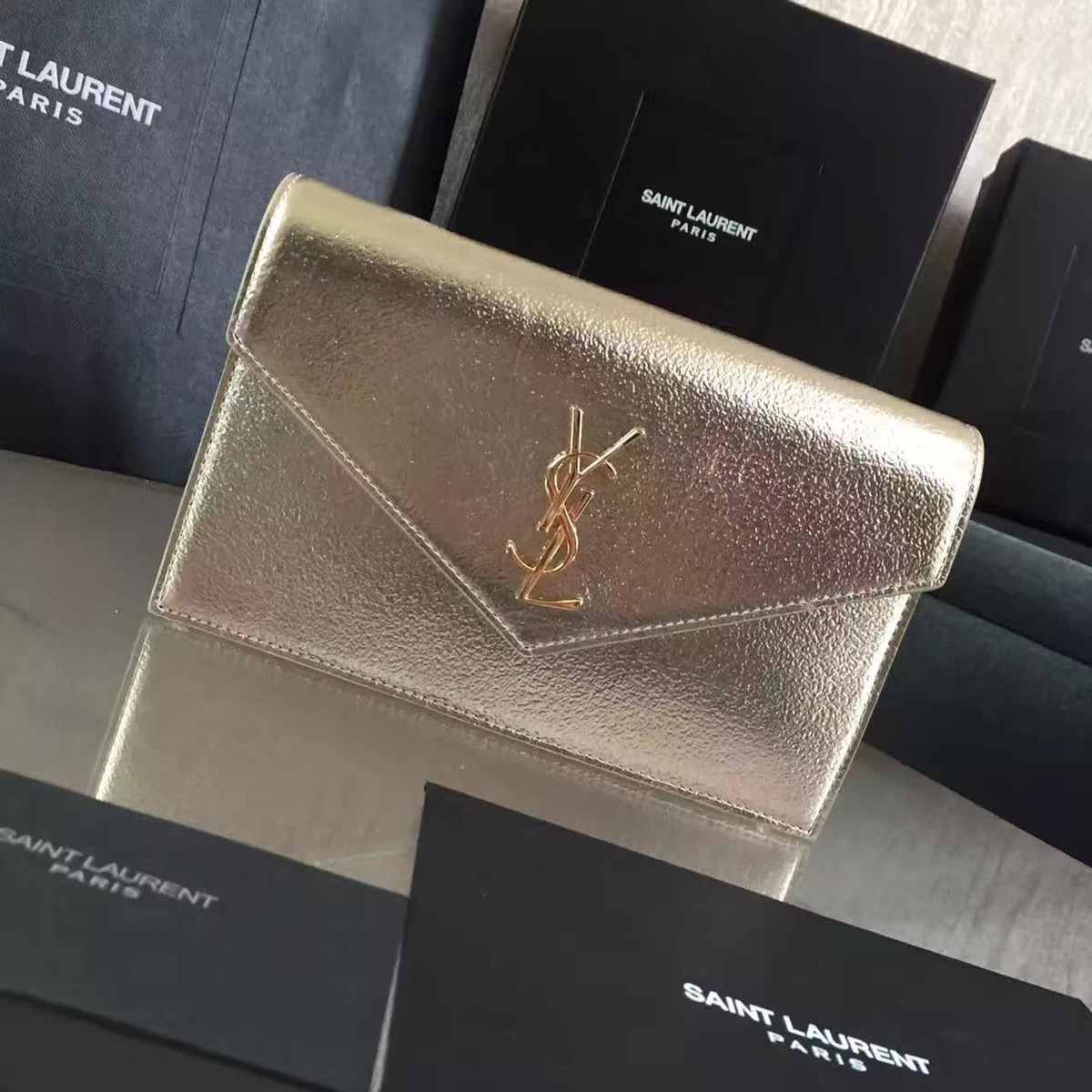 Y51 monogram chain wallet woc 4931 19cm x 13cm x 3.5cm