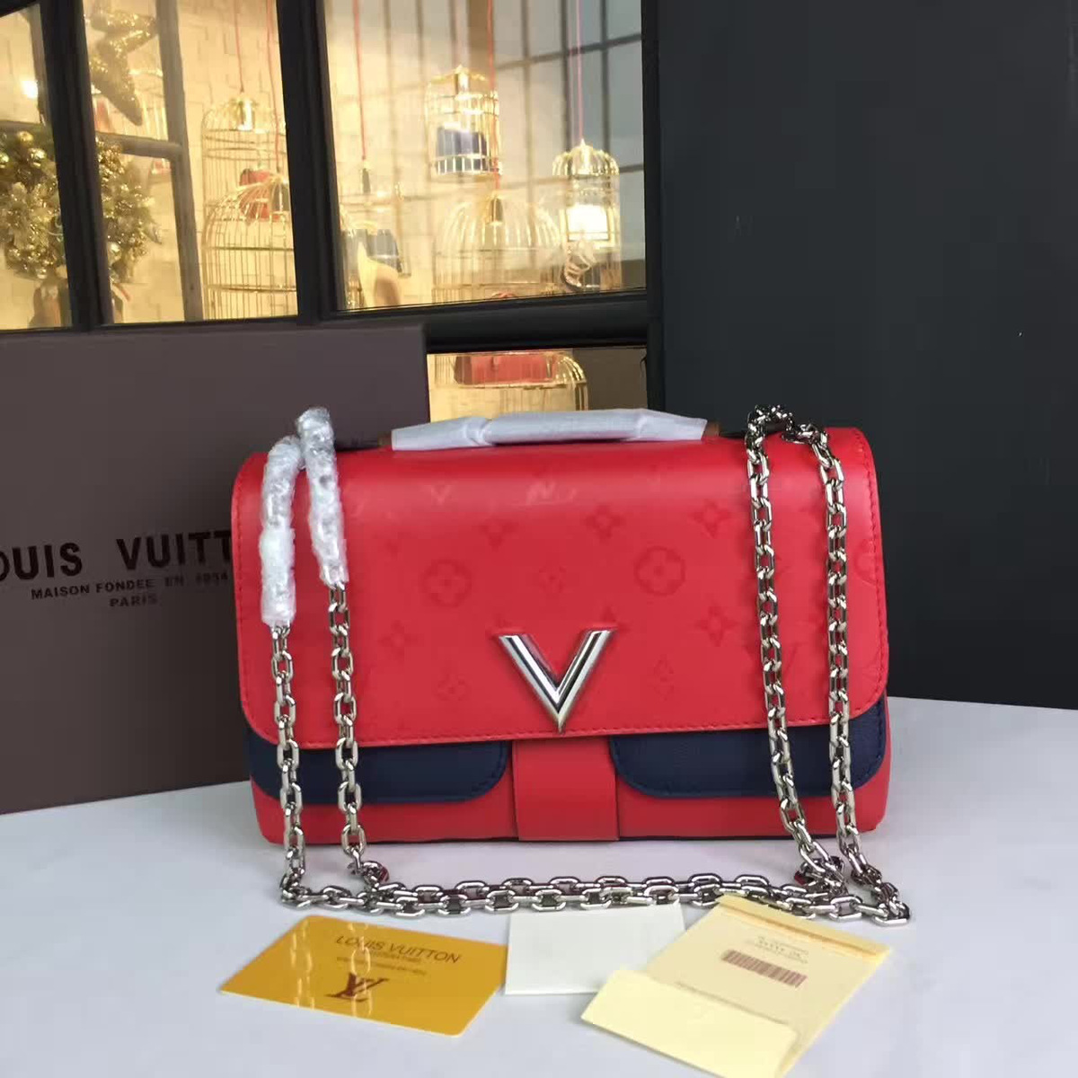 cohotbag l0vis Vvtt0n very chain red 3048