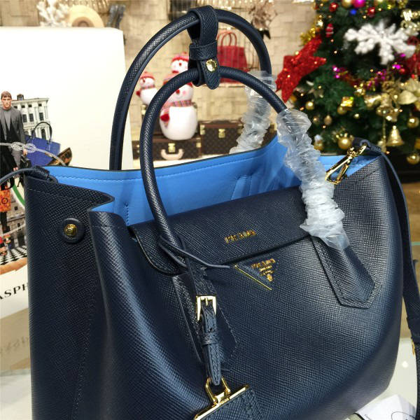 Pra*a double bag 4175 33cm x 13.5cm x 24.5cm