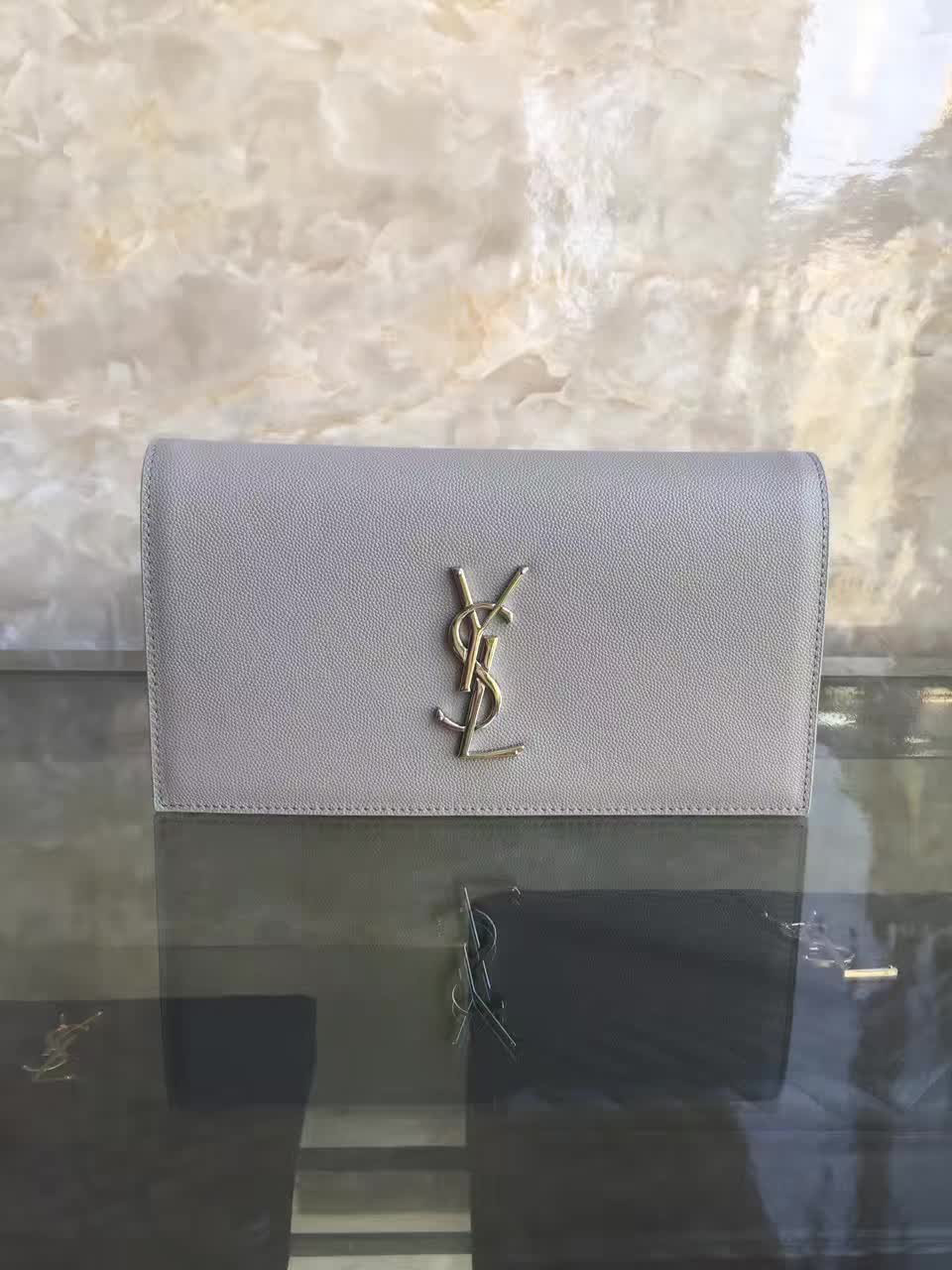 Y51 monogram kate clutch grain de poudre embossed leather cohotbag 4967