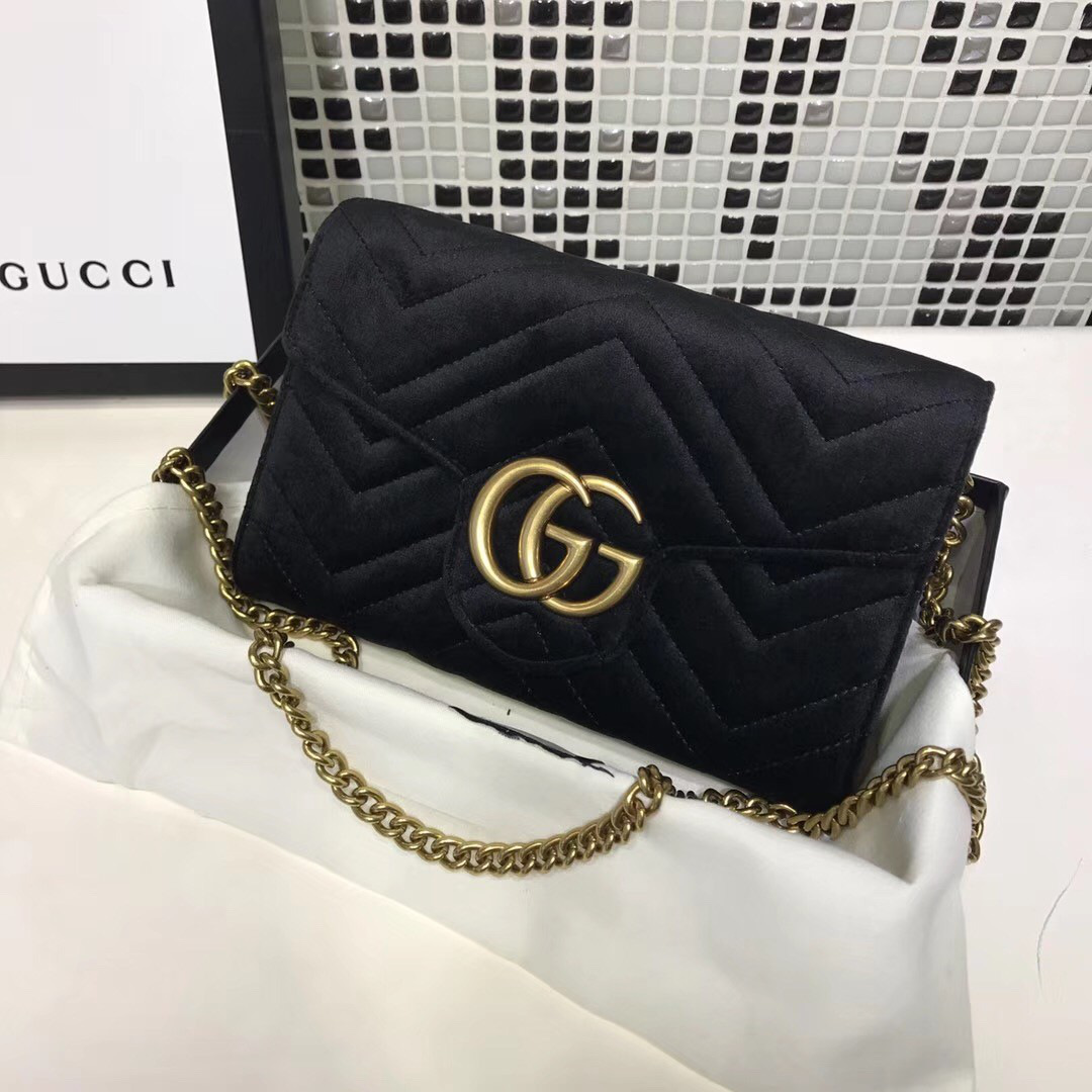 Gvc*1 gg leather woc 2560 20*13*6cm