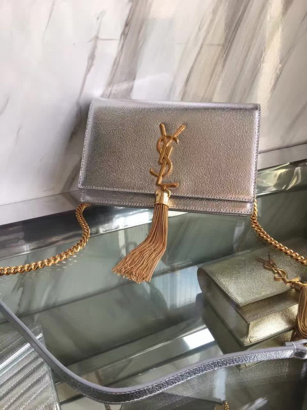 Y51 monogram kate bag with leather tassel 5049 19cm x 12.5cm x 3.5cm