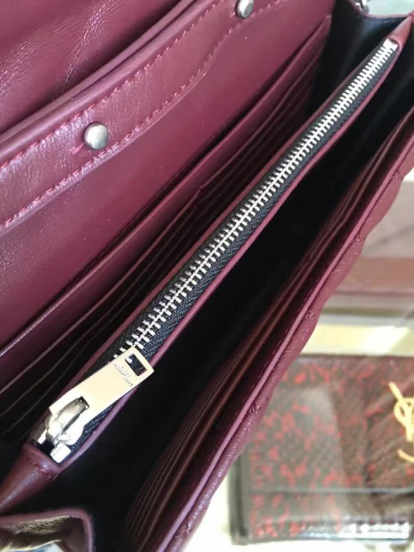 Y51 envelop satchel wine red 5137 22cm x 5.5cm x 13.5cm