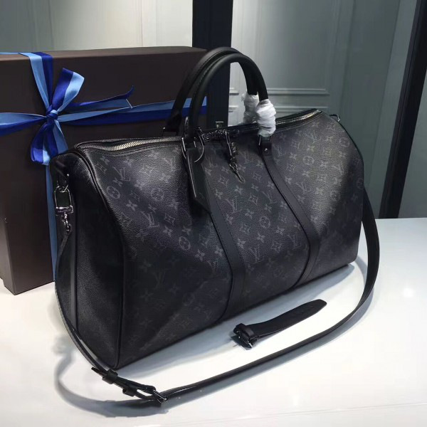 l0vis Vvtt0n keepall bandoulière 55 noir_55cm x 31cm x 24cm