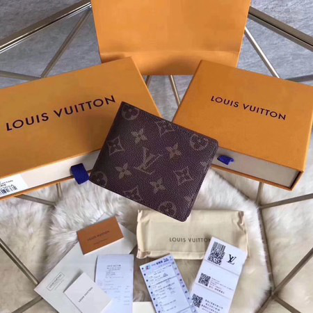 l0vis Vvtt0n multiple wallet monogram canvas_m60895