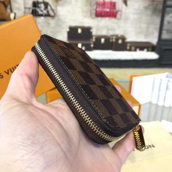 l0vis Vvtt0n zippy cohotbag coin purse damier ebène canvas 3166