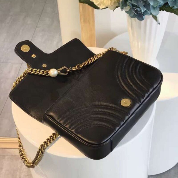 Gvc*1 gg cortex marmont bag 21.5*18*5cm