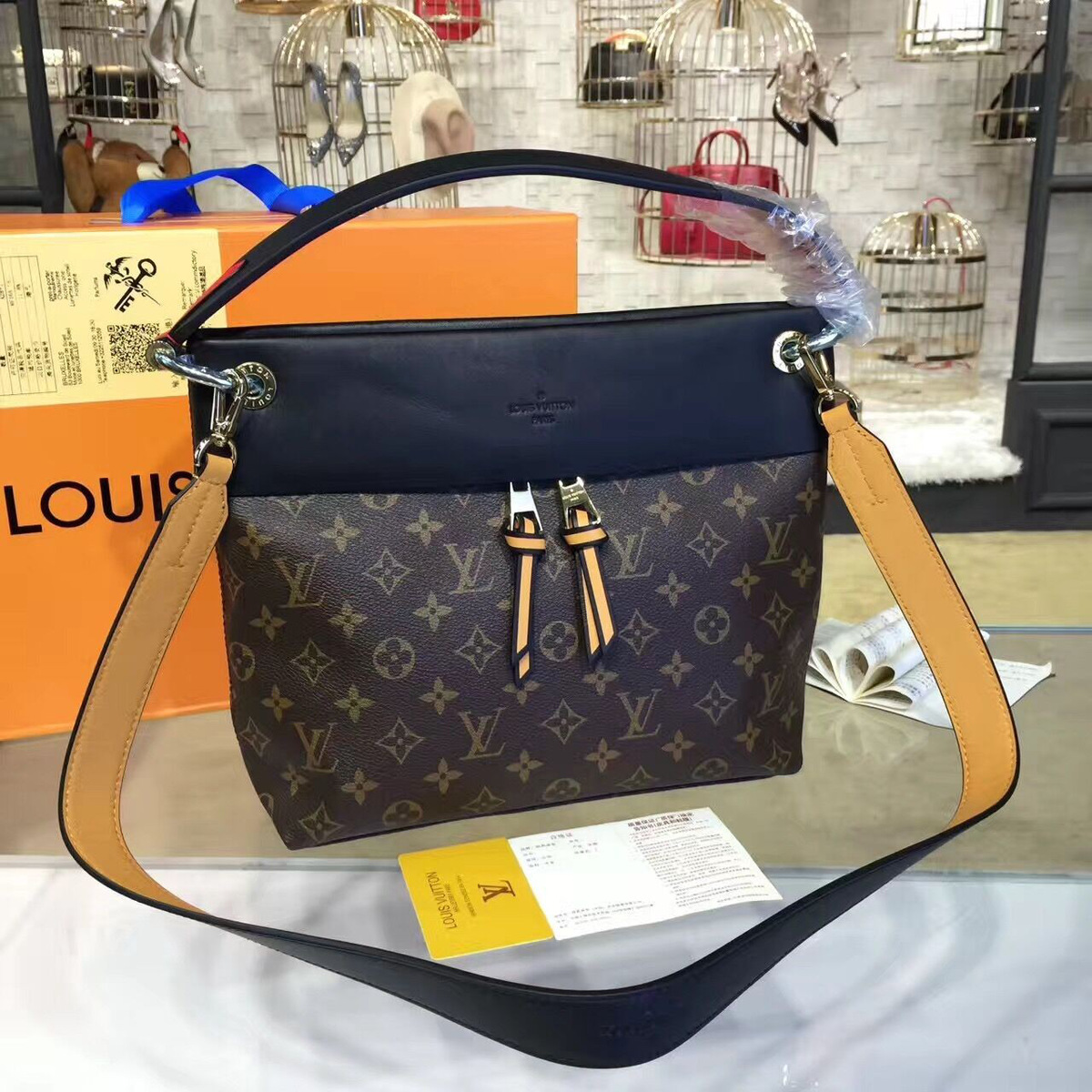 cohotbag l0vis Vvtt0n tuileries besace black 3060