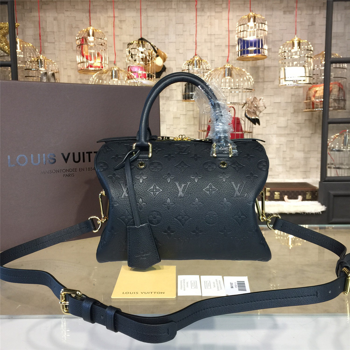 l0vis Vvtt0n speedy 25 noir 3223_26.5cm x 16cm x 19cm