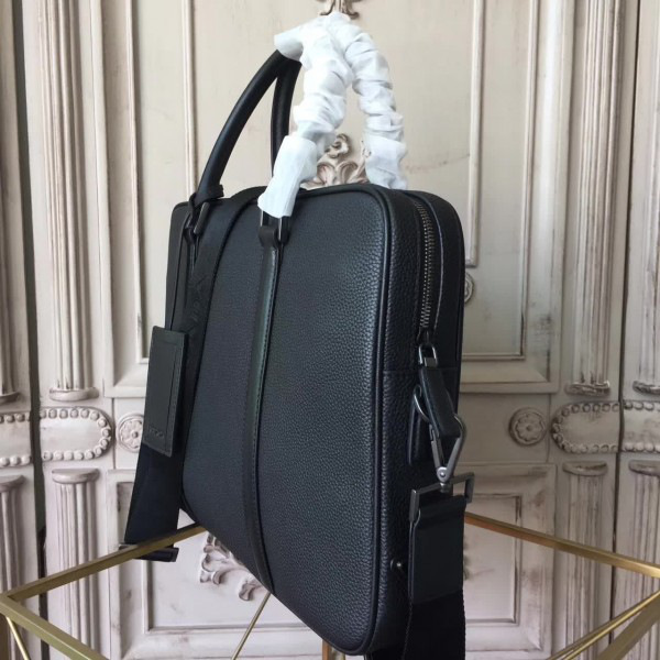 Pra*a leather briefcase 4195 36cm x 6.5cm x 28cm