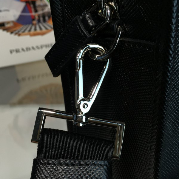 Pra*a leather briefcase 4232 37.5cm x 8.5cm x 27.5cm