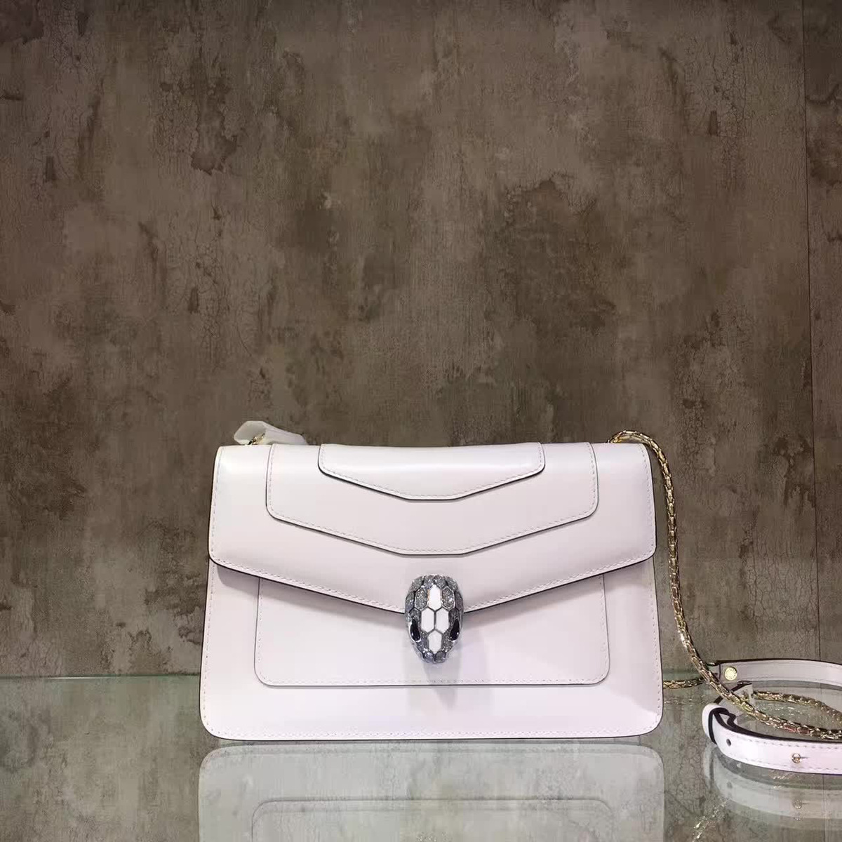 Bv1g*ai serpenti forever - white 5989 22.5cm*13cm*4cm