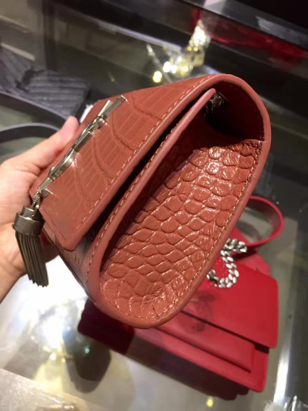 Y51 monogram kate bag with leather tassel  5034 17cm x 11cm x 14cm
