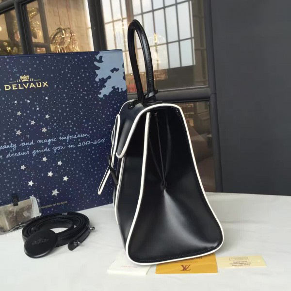 Delvaux mini brillant satchel smooth leather 1470 20cm x 10cm x 16cm