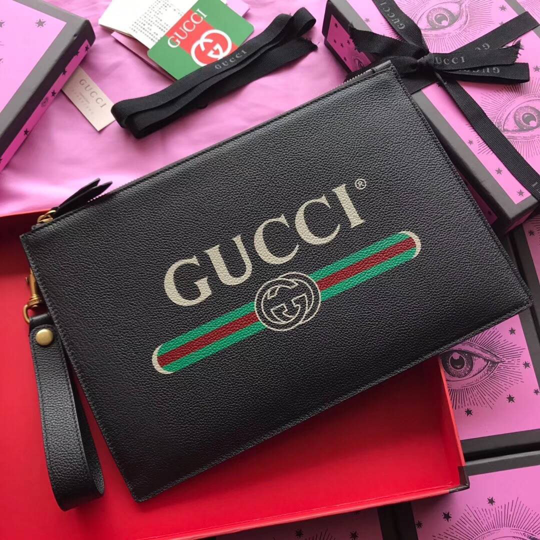 Gvc*1 gg leather clutch bag z05 30*20*1.5cm