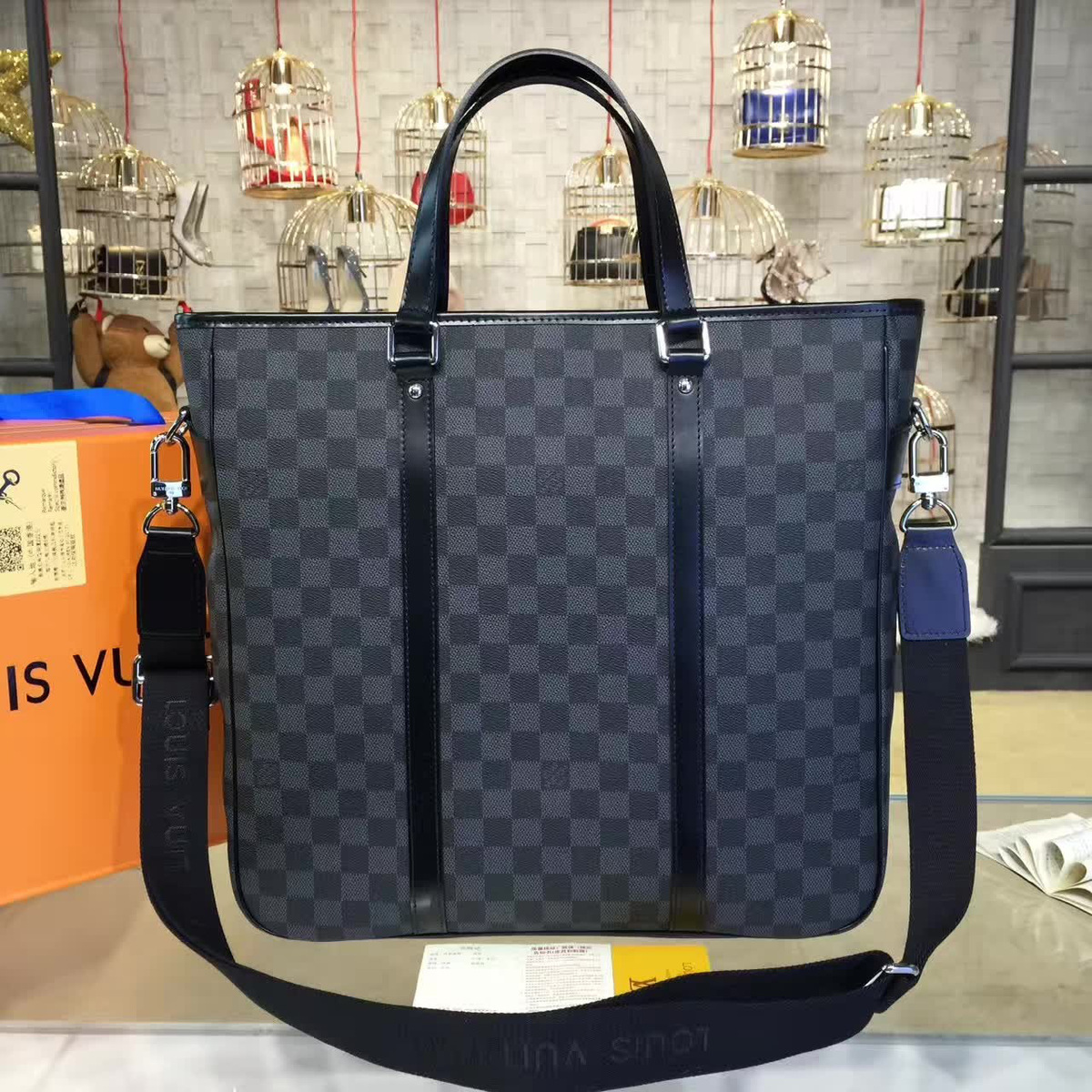 cohotbag l0vis Vvtt0n tadao damier graphite canvas pc package