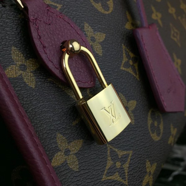 l0vis Vvtt0n popincourt  mm bag dark purple 3842 32cm