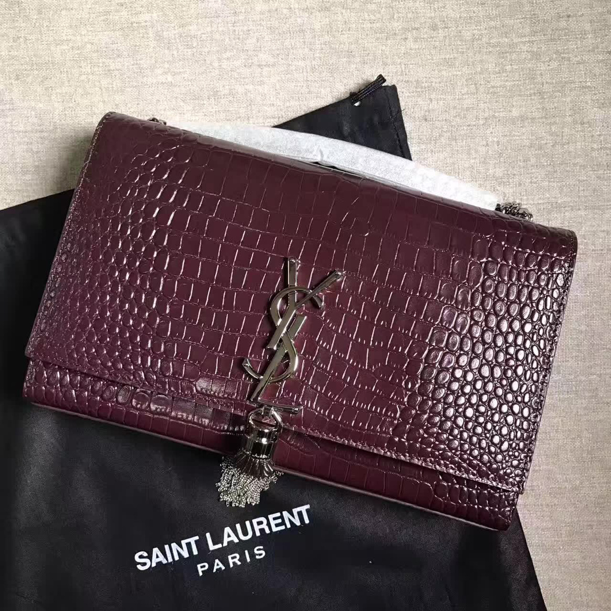Y51 monogram kate bag with leather tassel cohotbag 4965