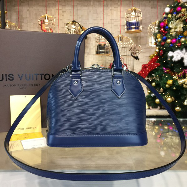 l0vis Vvtt0n alma bb blue epi leather indigo_m40855_24cm x 11.5cm x 18cm