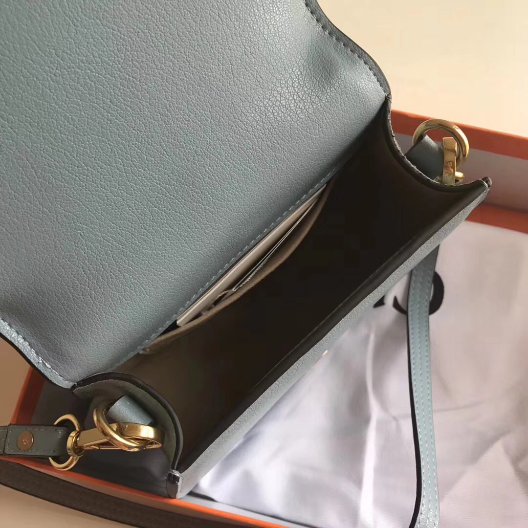 Croy handbag 123888 medium light blue