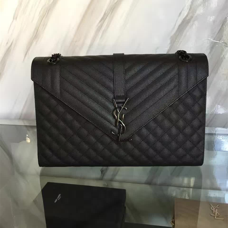 Y51 envelop satchel black 5133 31cm x8.5cm x 22cm