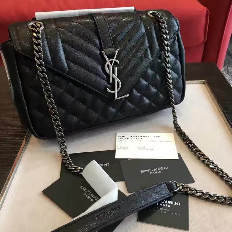 Y51 envelop satchel mm black 5127 24cm x 15cm x 7 cm