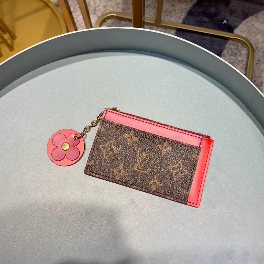 Lv zipper clip monogram canvas 03 13.0x 7.5x 0.4 cm