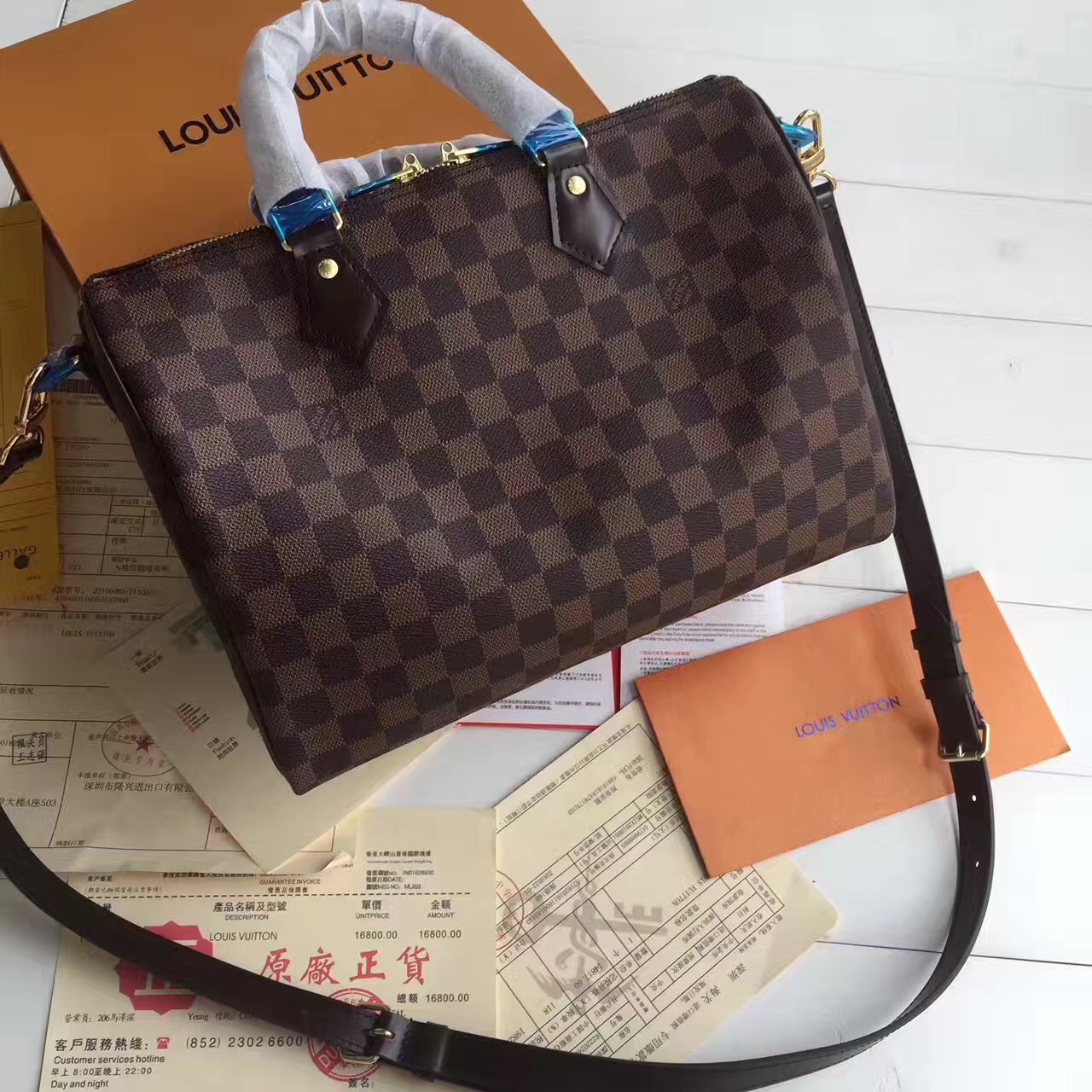 l0vis Vvtt0n speedy bandoulière 30 damier ebene_n41367_30 x 21 x 17 cm