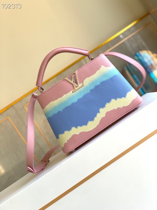 l0vis Vvtt0n medium handbag pink m94517 27×18×9cm