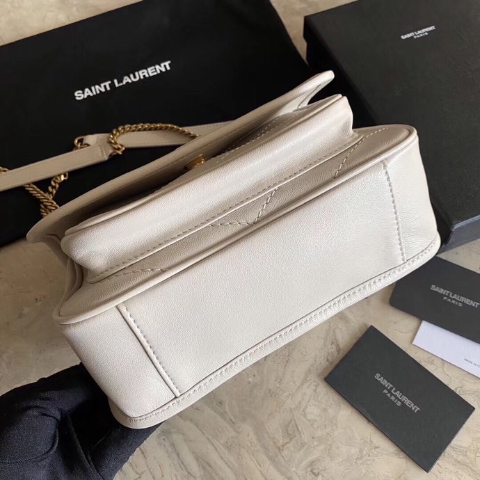 Y51 nlk lambskin 498894 white 22cm-28cm