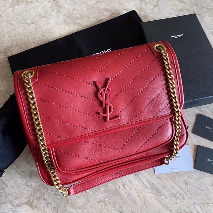 Y51 nlk lambskin 498894 red 22cm-28cm