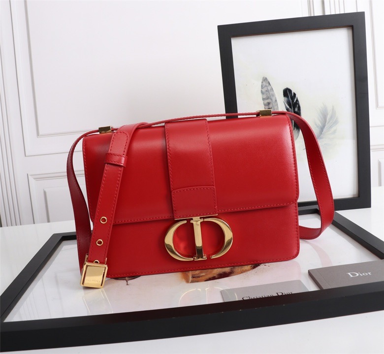 D10r lady D10r montaigne smooth cowhide red 24 x 17 x 8 cm