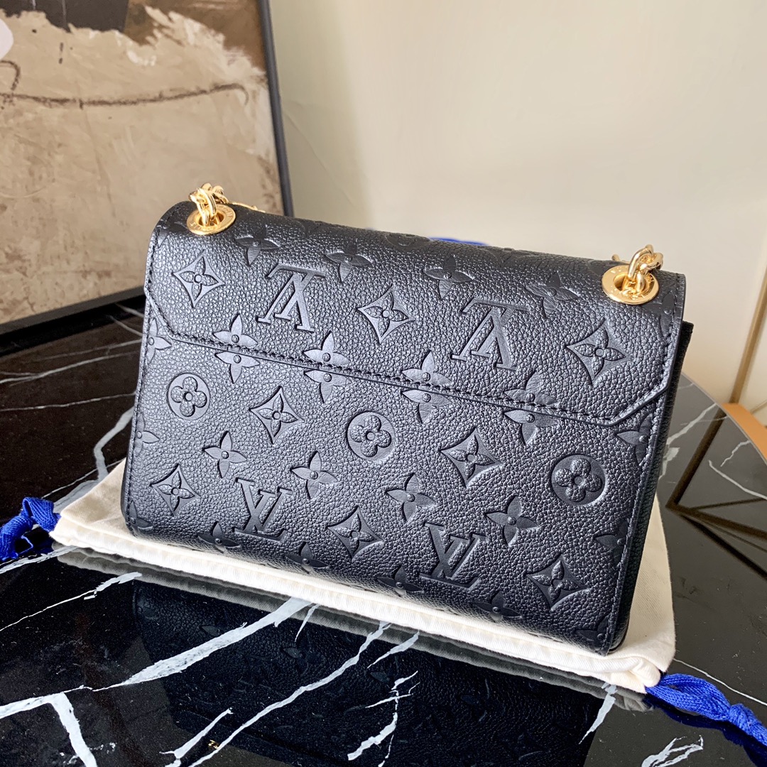 l0vis Vvtt0n vavin bb monogram empreinte leather black m44550 21 x 15 x 8 cm