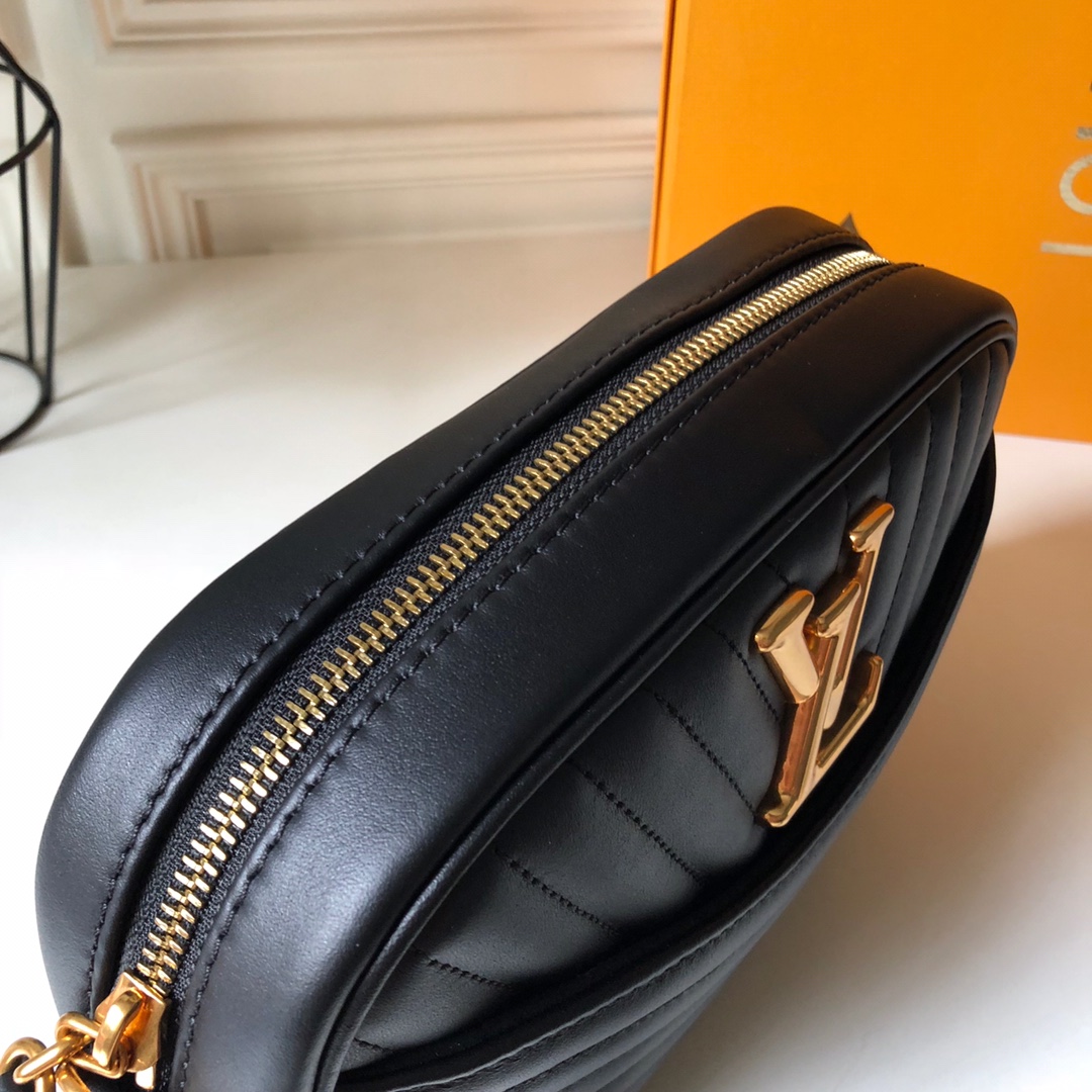 l0vis Vvtt0n new wave camera bag black m58677 21.5 x 15.5 x 6.0 cm